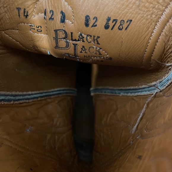 SOLD - Hand Crafted Western Boots - BlackJack - Picture 8 of 8